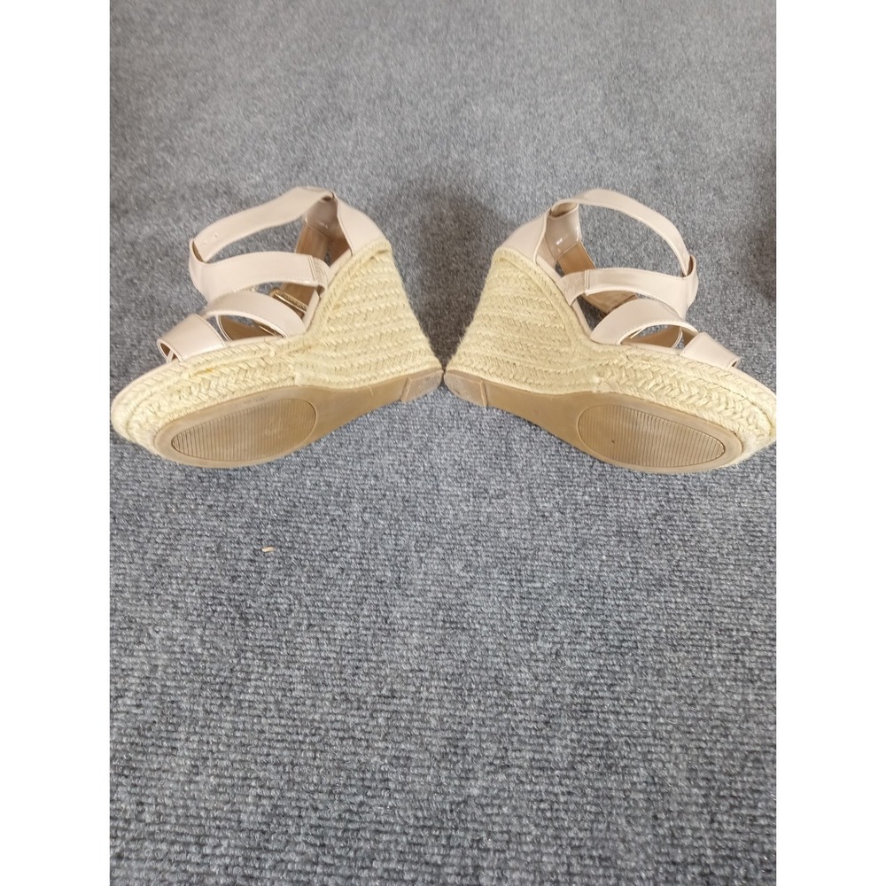 Guess By G 2 Espadrille Wedge Sandals, Size 8M - Picture 6 of 8